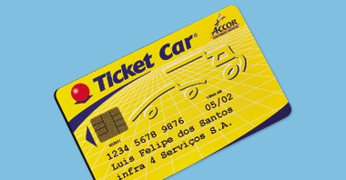 Cartão Ticket Car - 1998