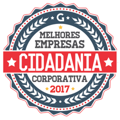 Selo Melhores Empresas Cidadania Corporativa 2017