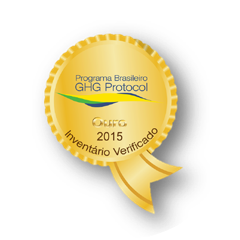 Selo GHG Protocol Ouro 2015